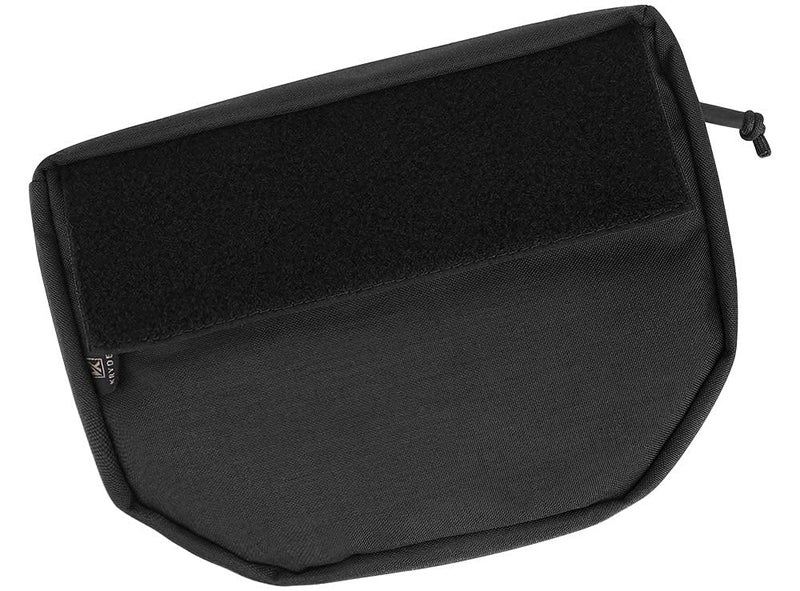KRYDEX Tactical Dump Drop Pouch with Hook and Loop for JPC CPC AVS Vest Utility Tool Bag Airsoft Paintball (Upgrade Pouch -BK) - Image 3